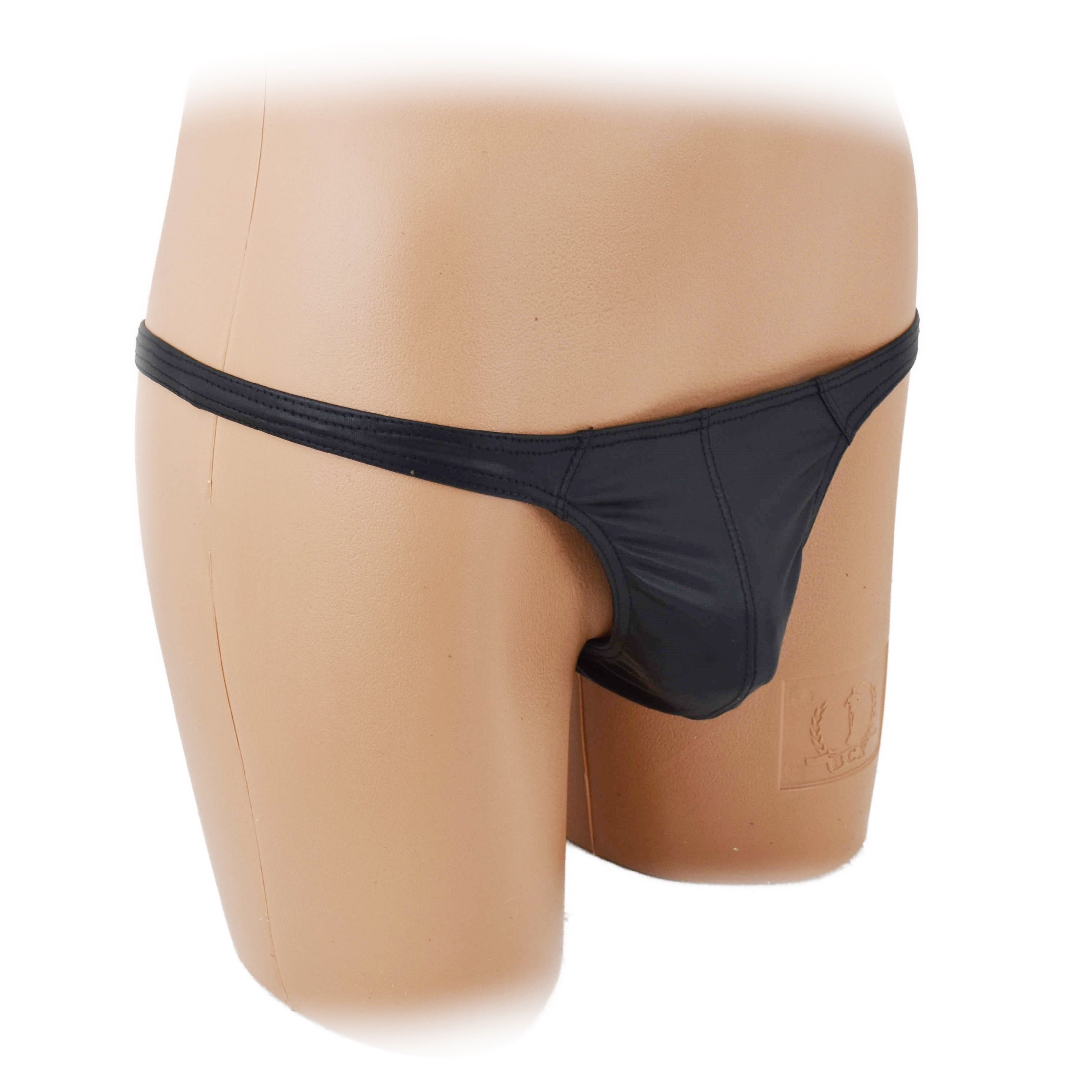 Black-Label-Design String PU-Leder