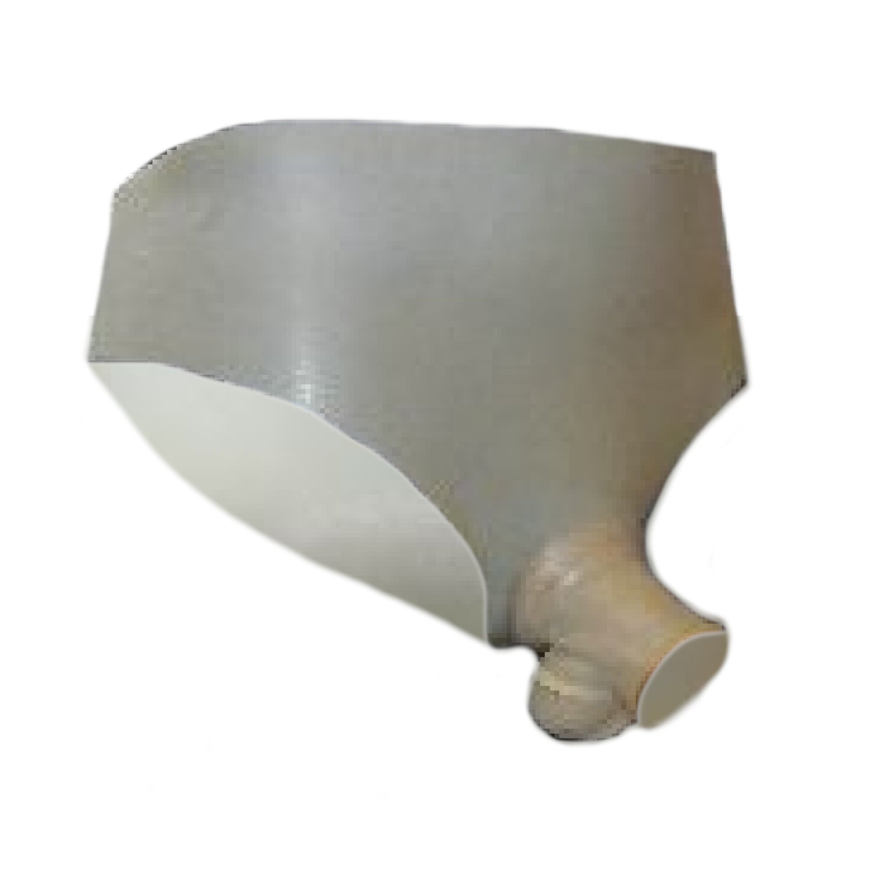 Latex Hose mit Frontöffnung 4cm und Hodensack