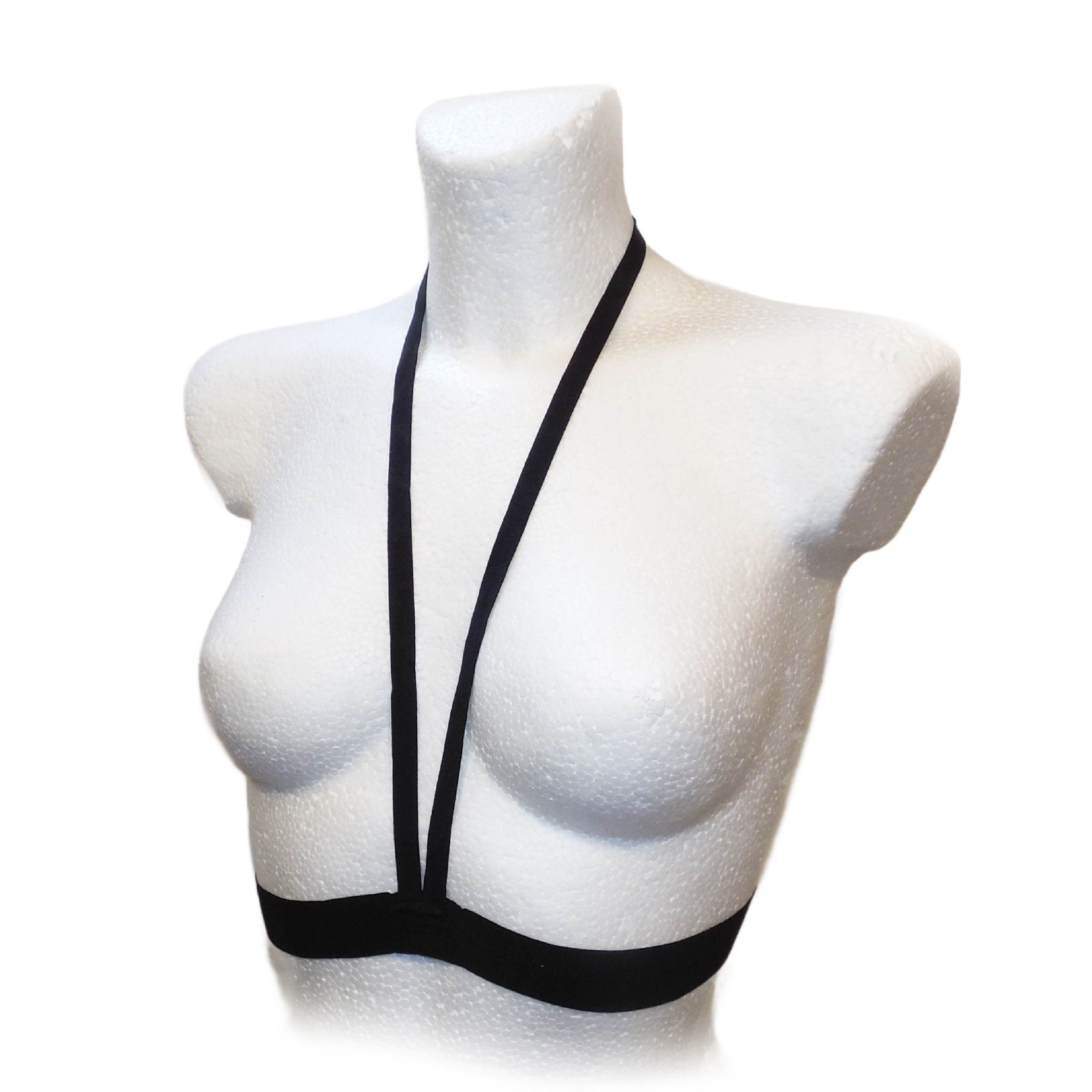 Bras Black Harness