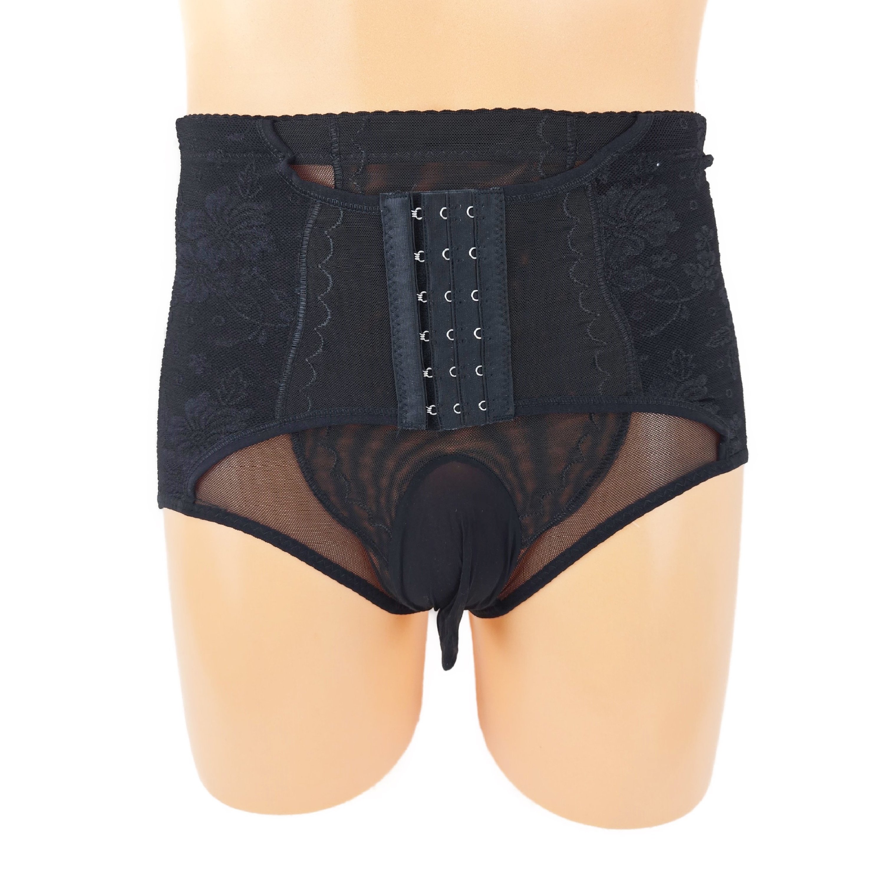 Men Waist Corsets Belt Slimming Body Shaper Beutel geschlossen