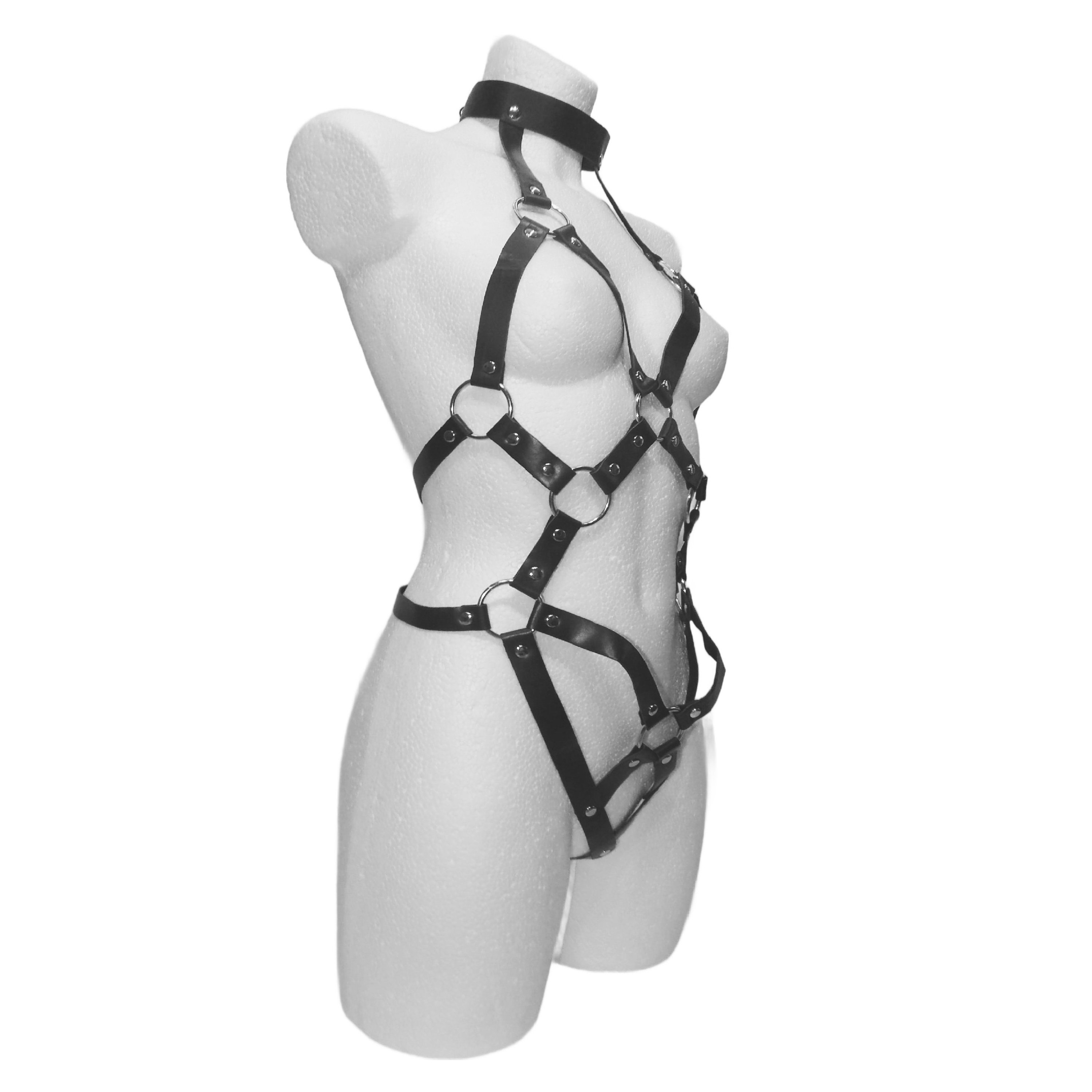 Bondage Harness Riemenbody Lederbody