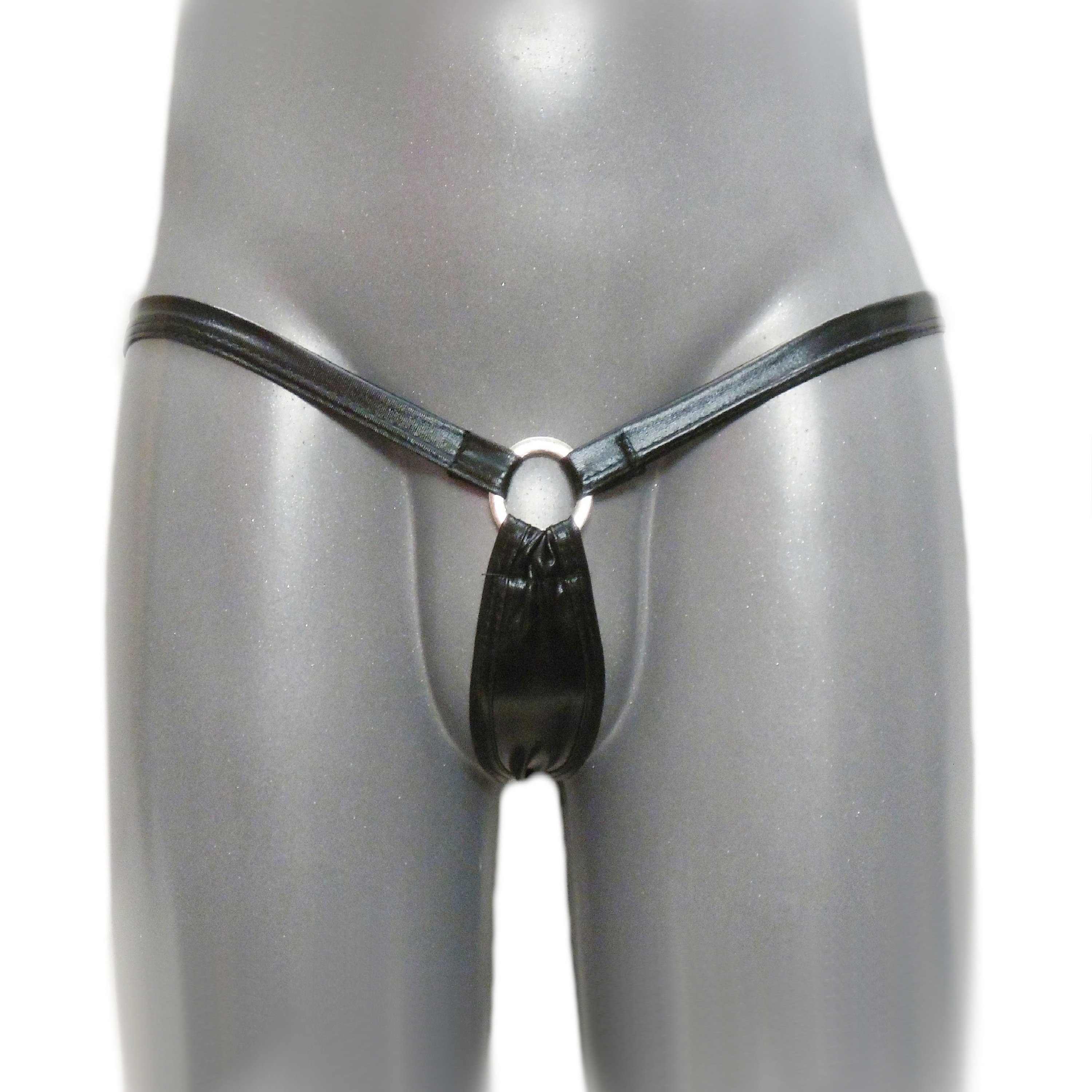 Black Onyx Ring Chip Thong
