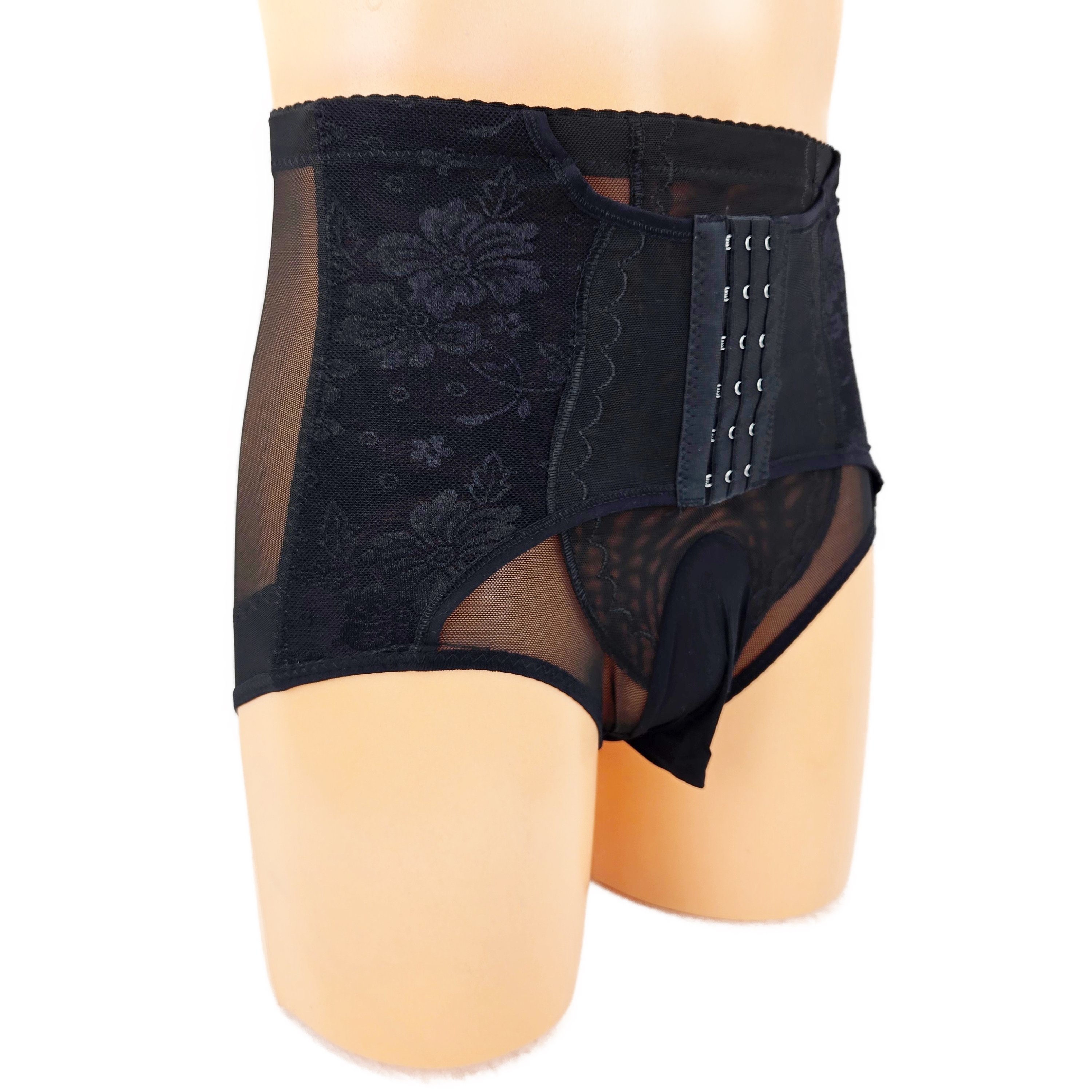 Men Waist Corsets Belt Slimming Body Shaper Beutel geschlossen