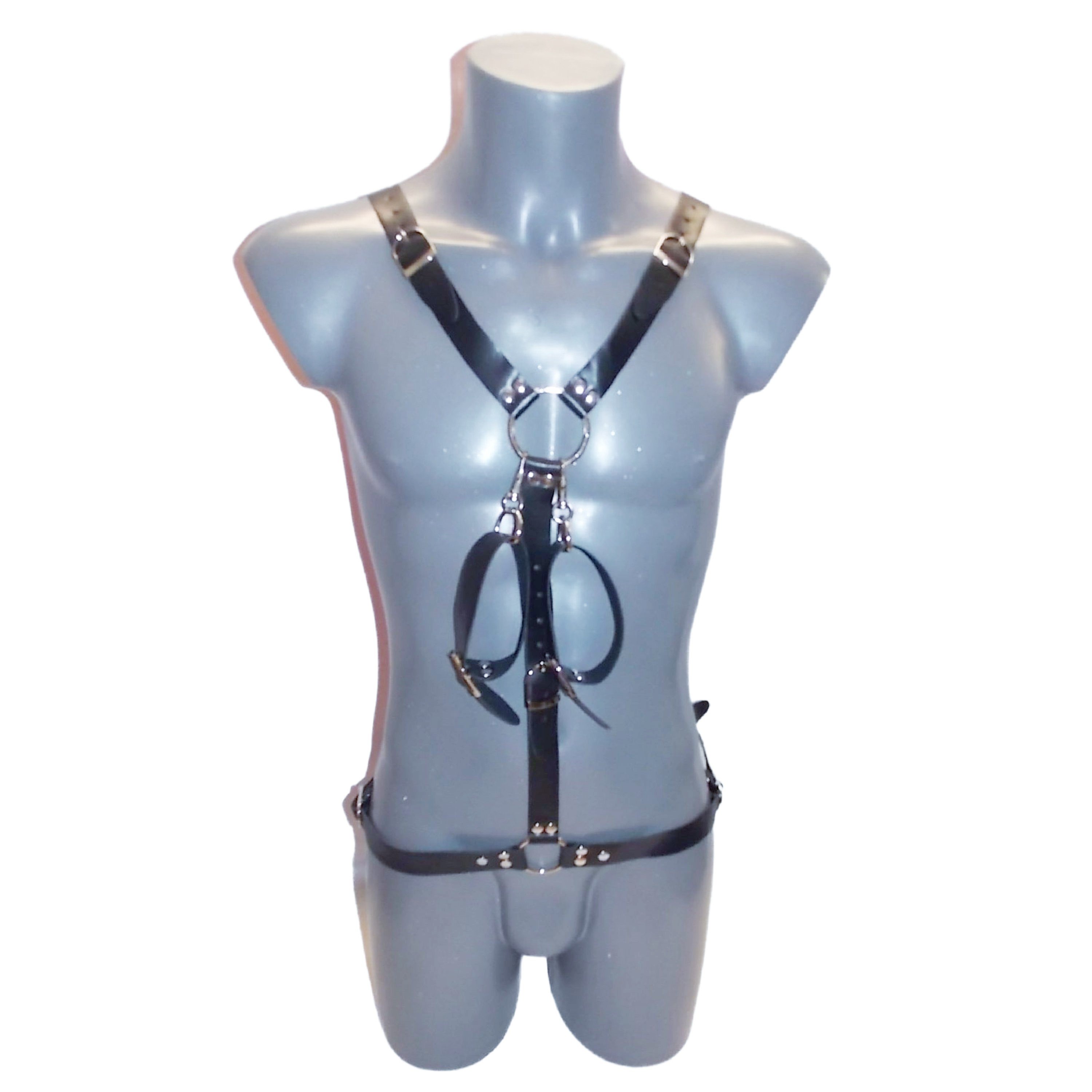 Bondage Harness Riemenbody Lederbody 285